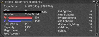 Signature for player Frrank