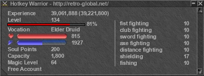 Signature for player Hotkey Warrior